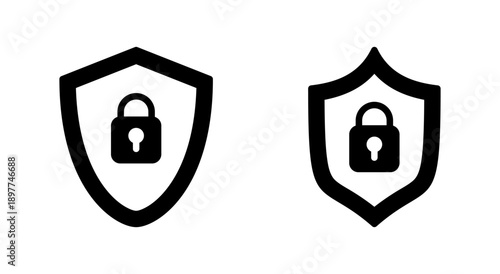 Security icon symbol for apps and websites. protection icon. privacy. vpn