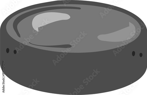 Hockey Puck Illustration Ice Hockey Sports Equipment