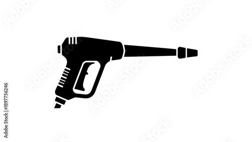Black silhouette of a drill.