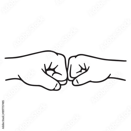 A meaningful vector illustration of two hands clasping together symbolizes cooperation, trust, and unity, representing strong partnerships, teamwork, and shared goals built through mutual support.