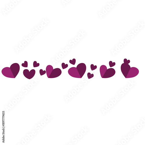 World Cancer Day Heart Divider