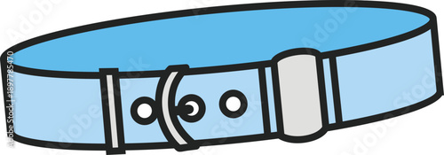 pet supplies isolated on white