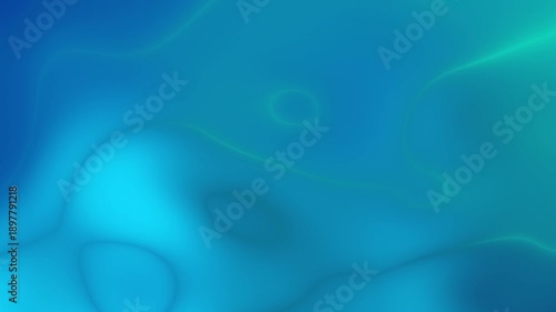 Abstract blue liquid background. Animated abstract background with color gradient. Motion graphics background