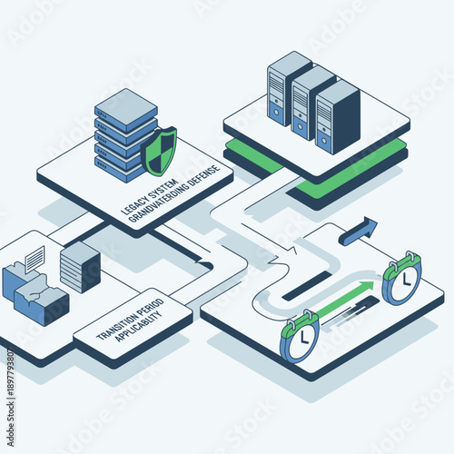 Cloud Computing Data Storage Servers Network.