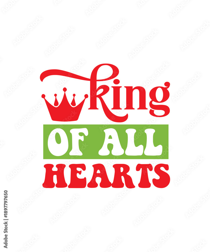 Naklejka premium king of All Hearts svg