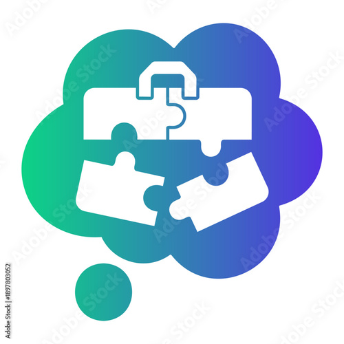 workaholic Gradient icon