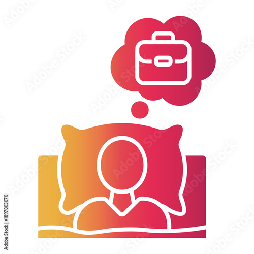 workaholic Gradient icon