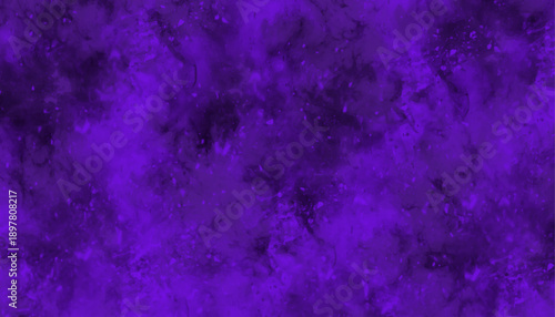 Intense Violet Purple Abstract Mottled Background