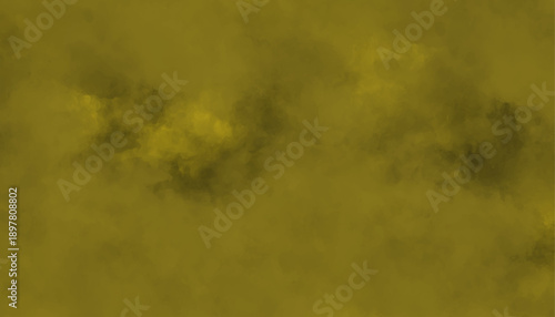 Abstract Olive Green Smoke and Hazy Texture Background