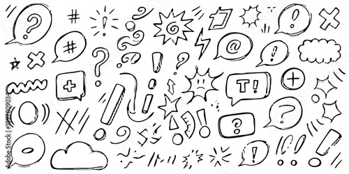 Abstract white lines and curves on a solid black background