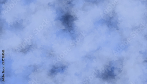Abstract Soft Blue Smoke and Dreamy Cloud Texture