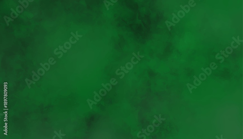 Abstract Emerald Green Smoke Texture Background