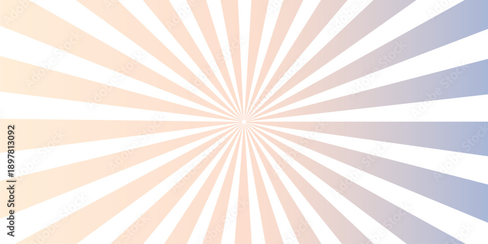 Fototapeta premium A vintage blue grunge sunburst background vector features a retro radial starburst pattern with distressed paper texture and light rays for a classic wallpaper design backdrop