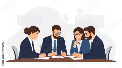 Business Team Meeting Collaboration Discussion Strategy Planning