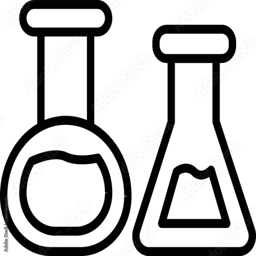 Vector Higher Education Line Art Icon 