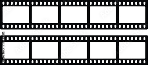 Film Strip Template for Movie Storyboard