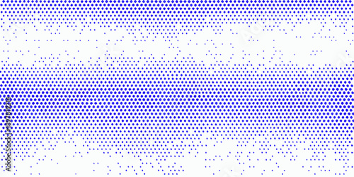 Abstract blue pattern of densely packed dots creating a textured effect