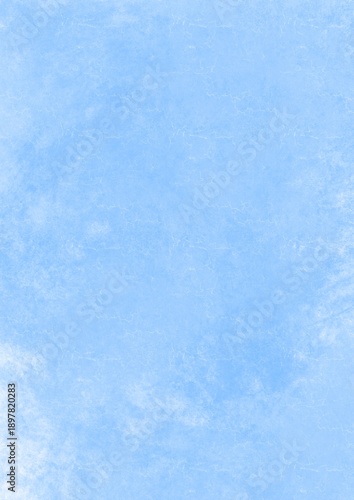 Abstract gradient background in soft blue pastel colors with subtle grainy texture.