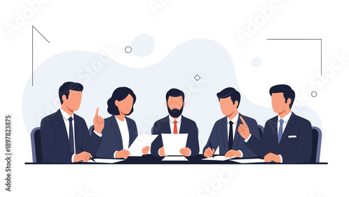 Diverse Business Team Meeting Strategy Session