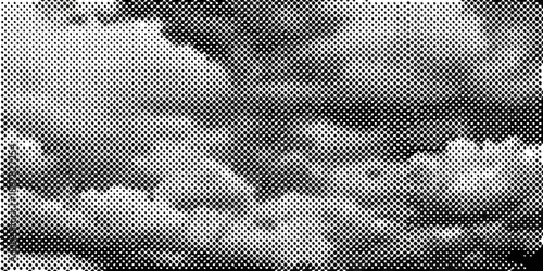 Abstract grayscale image resembling swirling clouds or smoke patterns