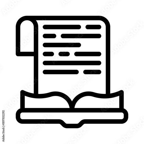 script line icon
