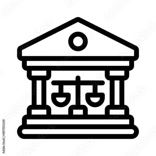court line icon
