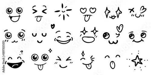 Abstract black image featuring overlapping white circular shapes and lines