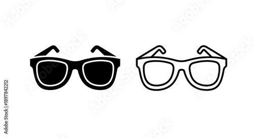 Retro Sunglasses Icon with Rounded Lenses: Summer Fashion, Eye Care, and Stylish Accessory
