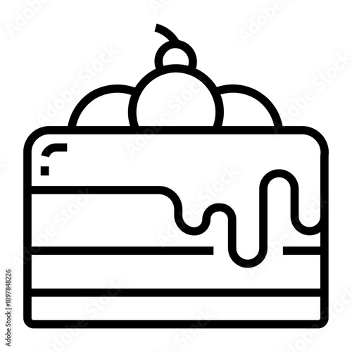 bakery Line Icon