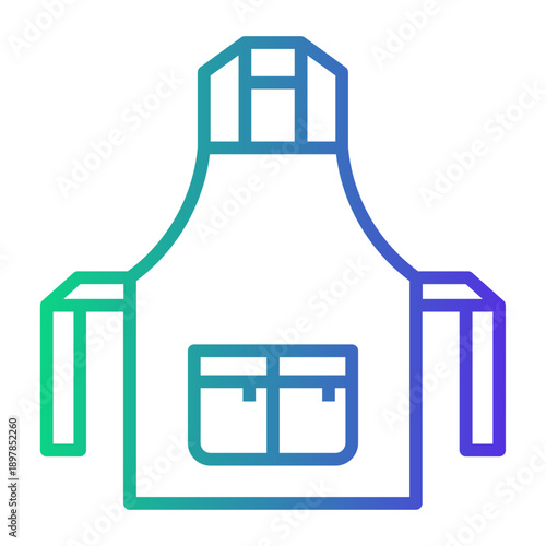 bakery Line Gradient Icon