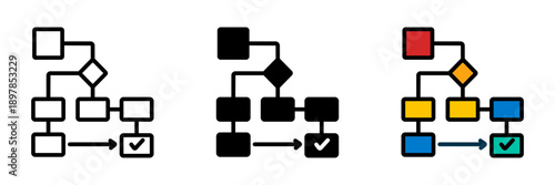 Workflow Diagram is a graphical illustration explaining how tasks and decisions connect in a process.