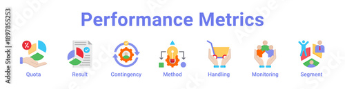 Performance Metrics Icon Banner