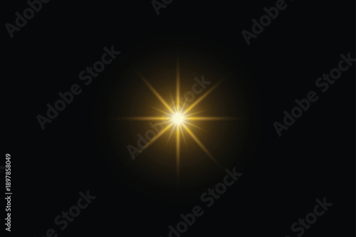 sun shining through the space