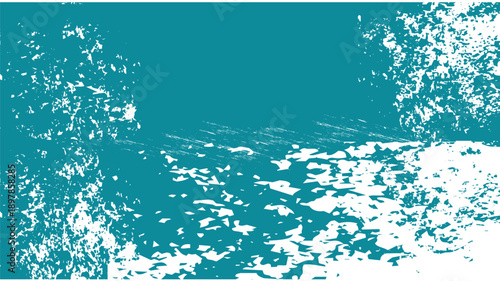 abstract blue background with snowflakes