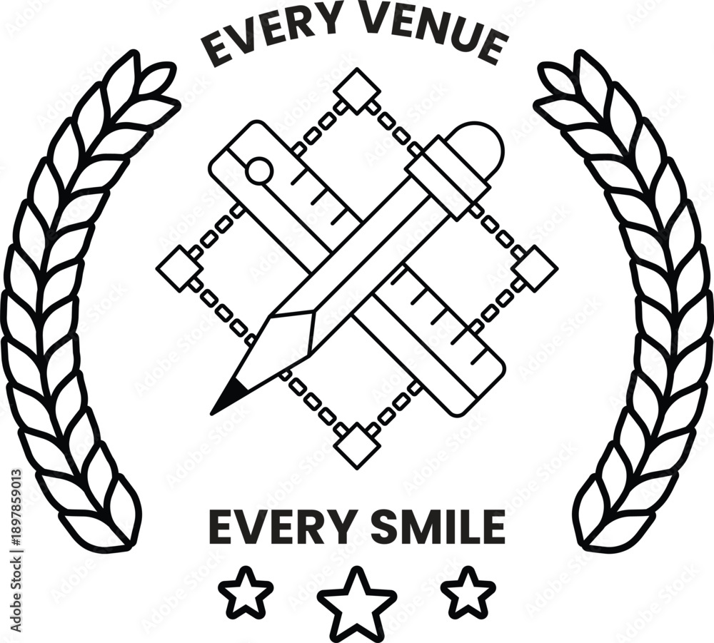 Fototapeta premium Every venue every smile