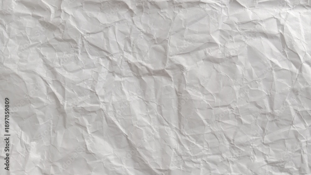 Fototapeta premium white crumpled paper