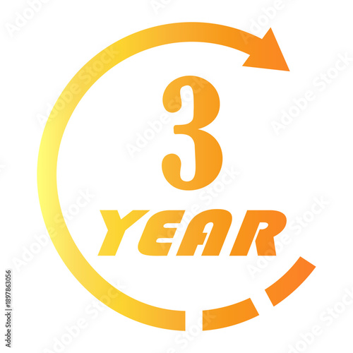 guarantee Line Gradient Icon