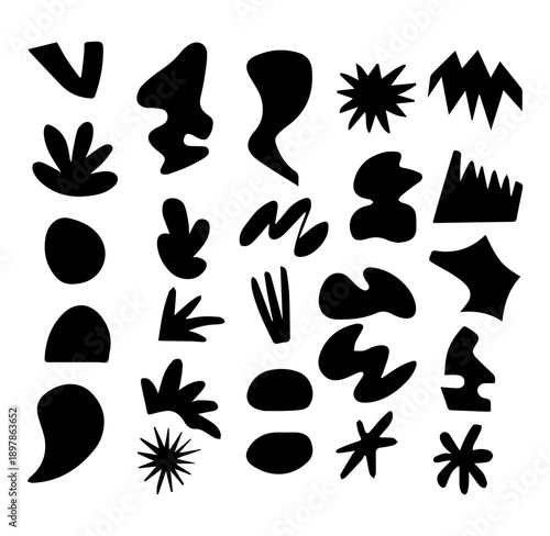 Abstract Organic Shape Vector Collection