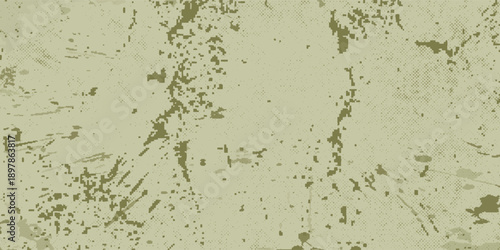 Old green paper texture olive green background watercolor grunge dusty teaching board background pale color concrete vector background for tutorial video