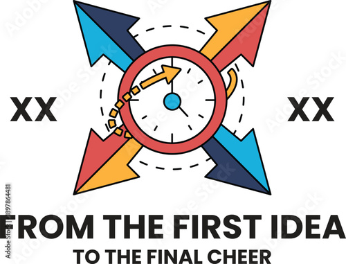 A logo for a company called From the First Idea to the Final Cheer