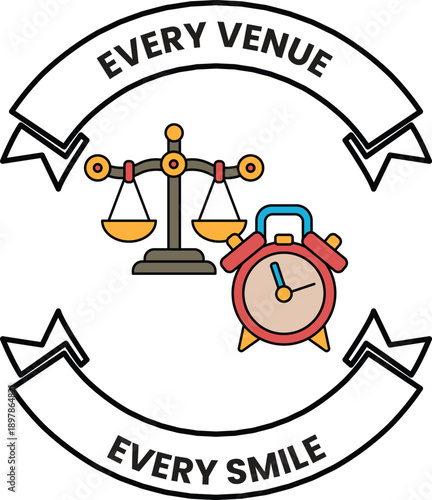 A logo for Every Venue Every Smile