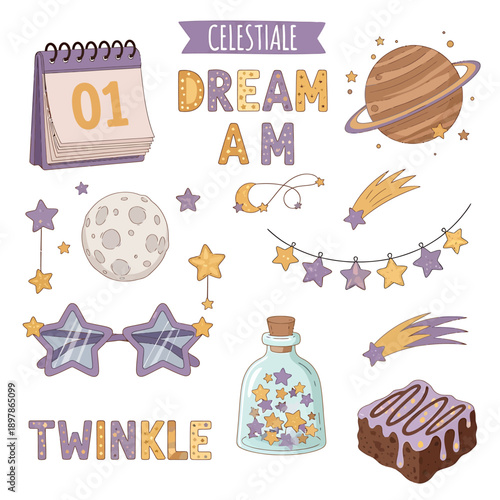 Celestial Dream Am Twinkle Collection Elements.