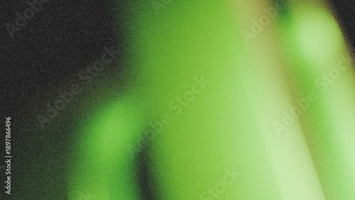 abstract bright glow image of dark green on black backdrop for poster banner design