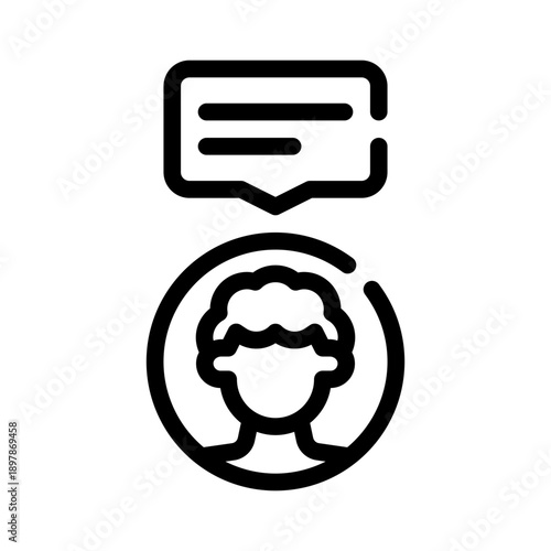 comment line icon