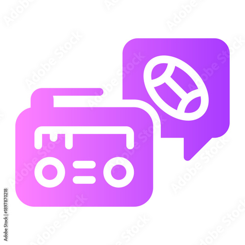 sport gradient icon