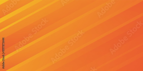 Modern minimal orange background vector. abstract yellow and orange warm tone background with simple lines. for posters abstract simple