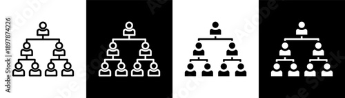 structure white icon set design