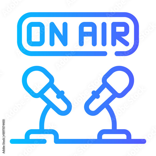 on air gradient icon