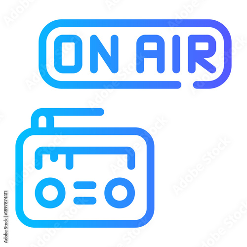 on air gradient icon
