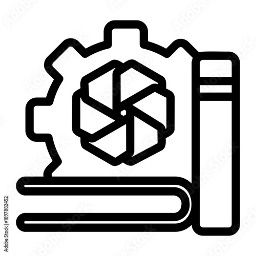 library Line Icon